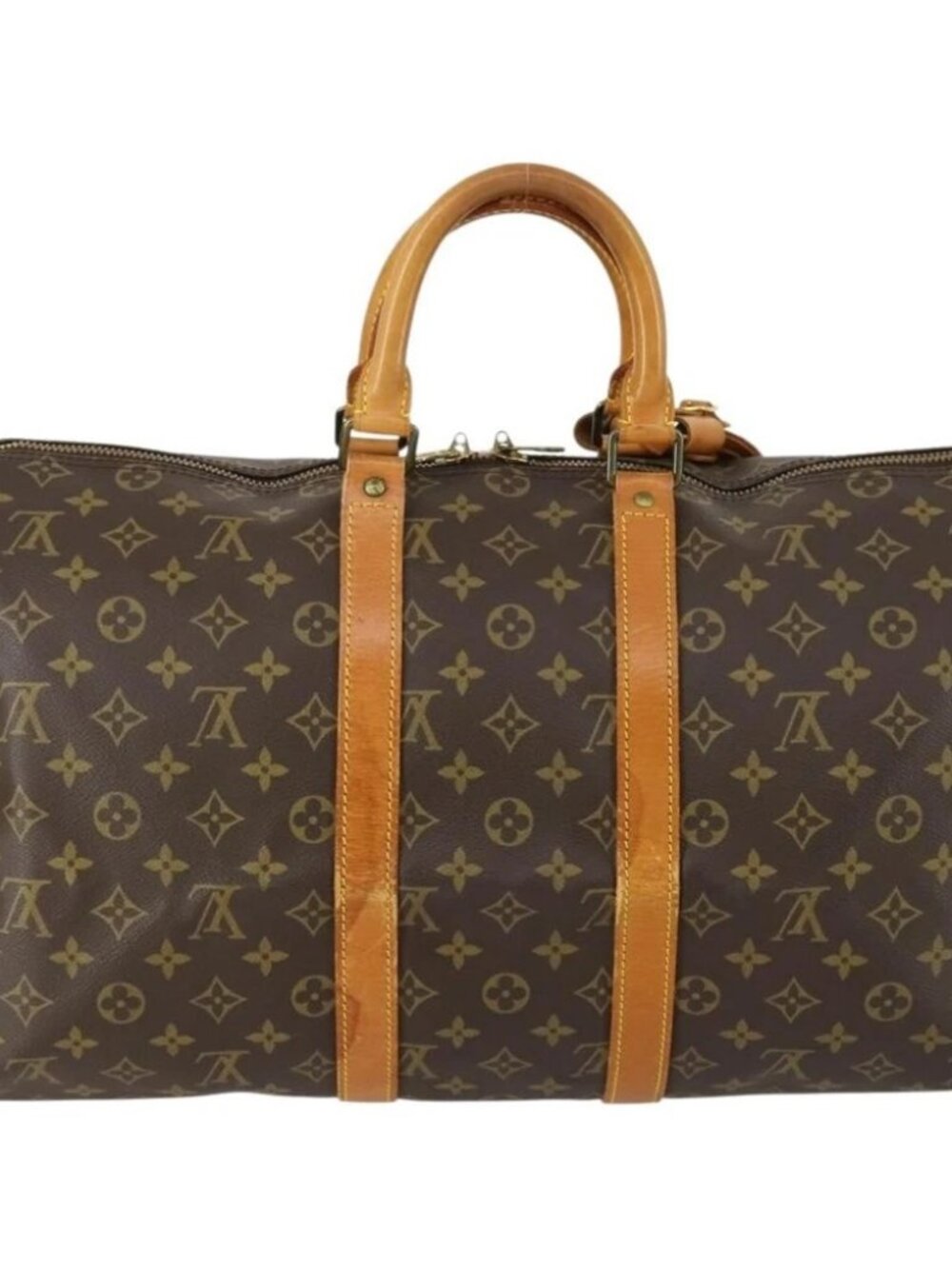 LOUIS VUITTON Monogram Keepall 45 Boston Bag M41428 LV Auth 155039 - Picture 2 of 14